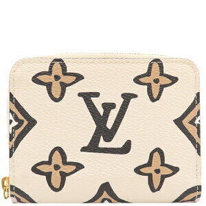 Louis Vuitton Zippy Coin Wallet Monogram Canvas Cream Wild Heart White
